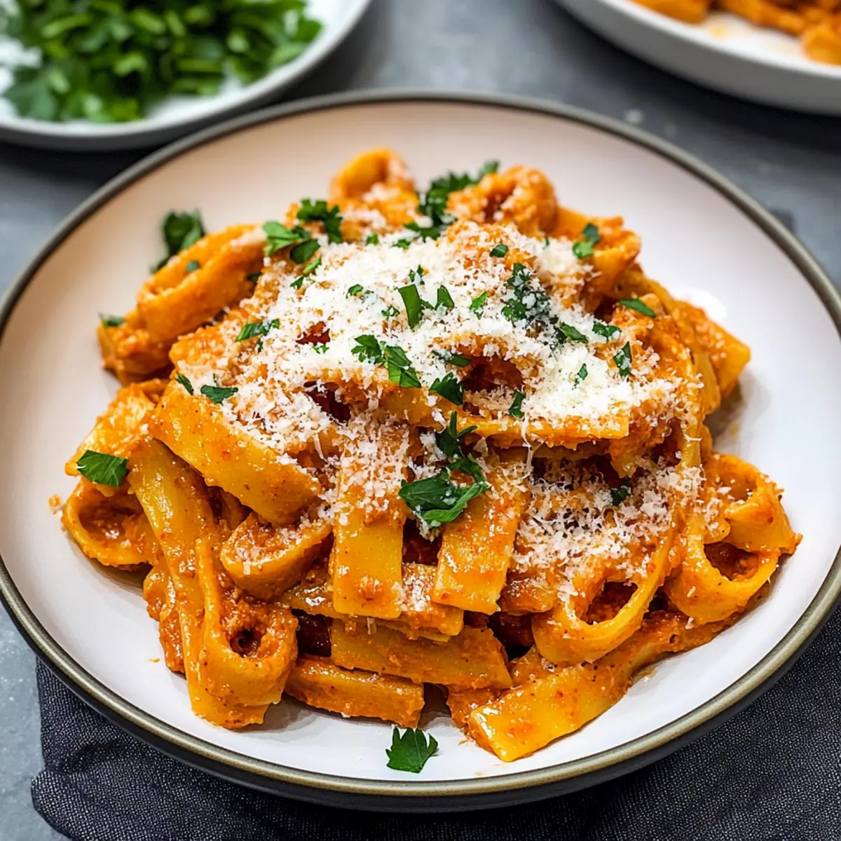 Gochujang-Pasta für schnelle, würzige Genussmomente