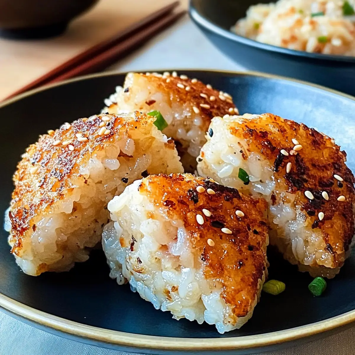 Gegrillte Reisbällchen für den perfekten Snack