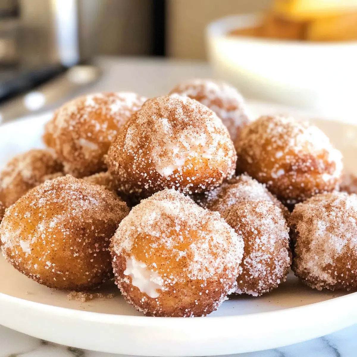 Keto-Donut-Löcher für den perfekten Genuss