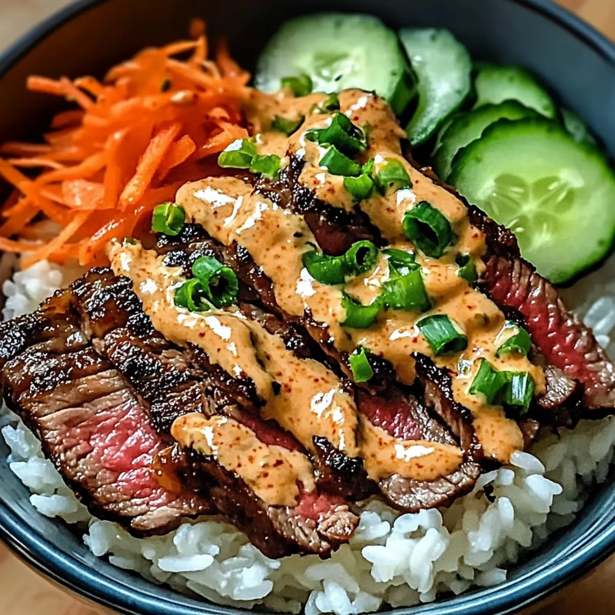 Koreanisches BBQ Steak Reis Schalen ganz einfach machen