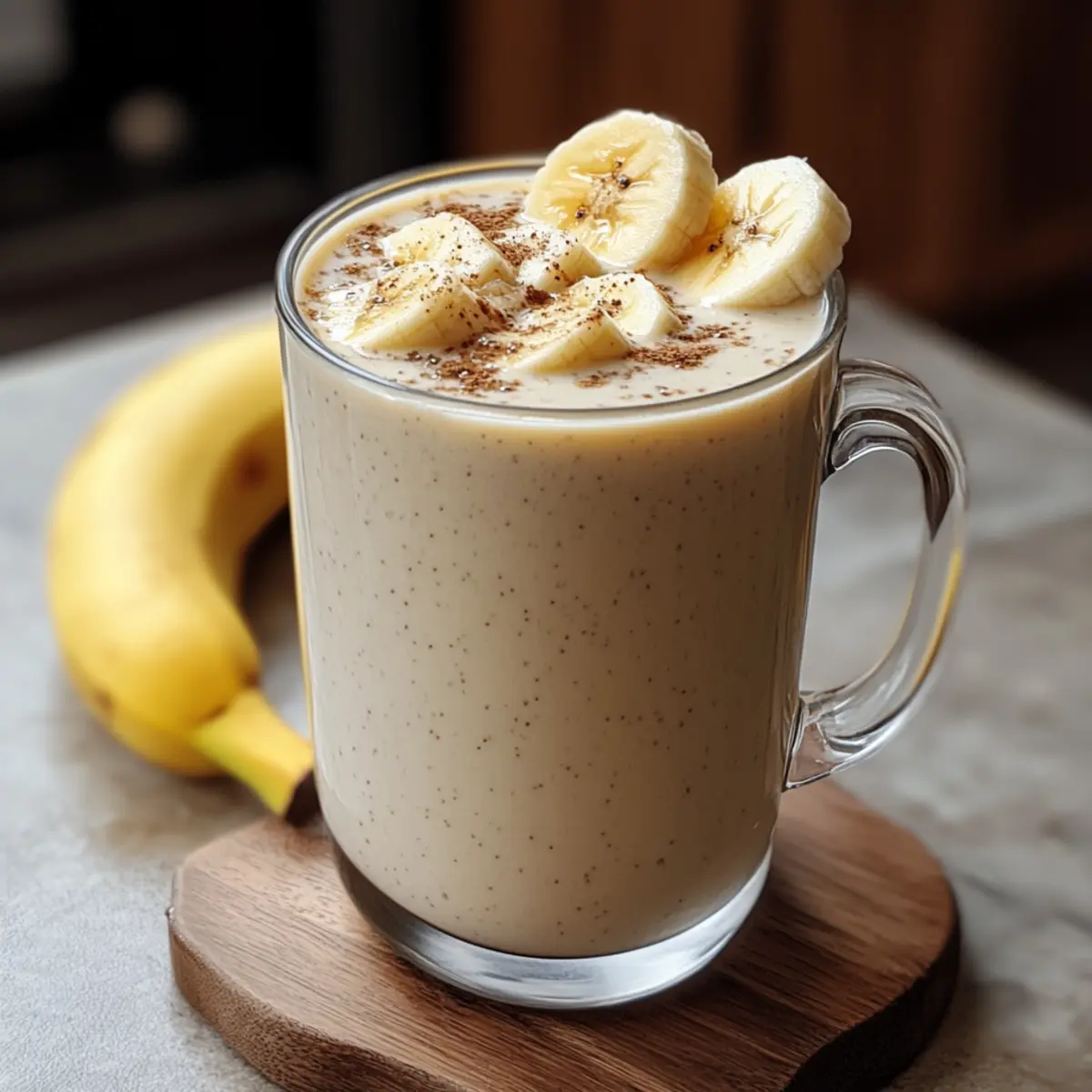 Cremige Bananenmilch für den perfekten Genuss