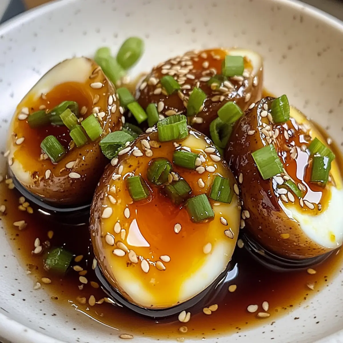 Soja-marinierte Eier für jeden Snack-Liebhaber