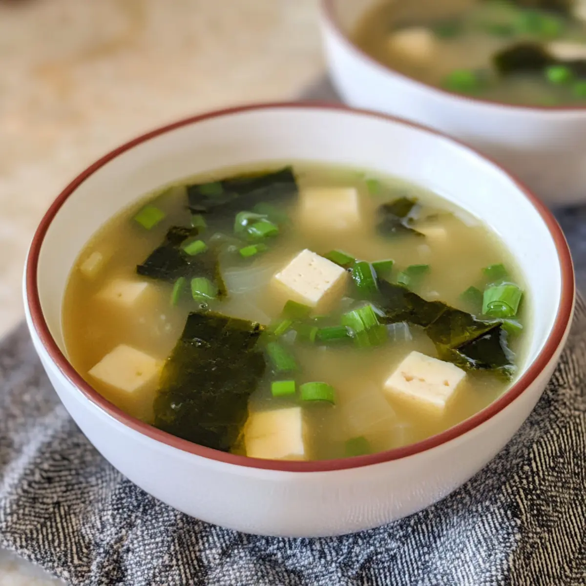 Schnelle Miso-Suppe: In nur 10 Minuten genießen