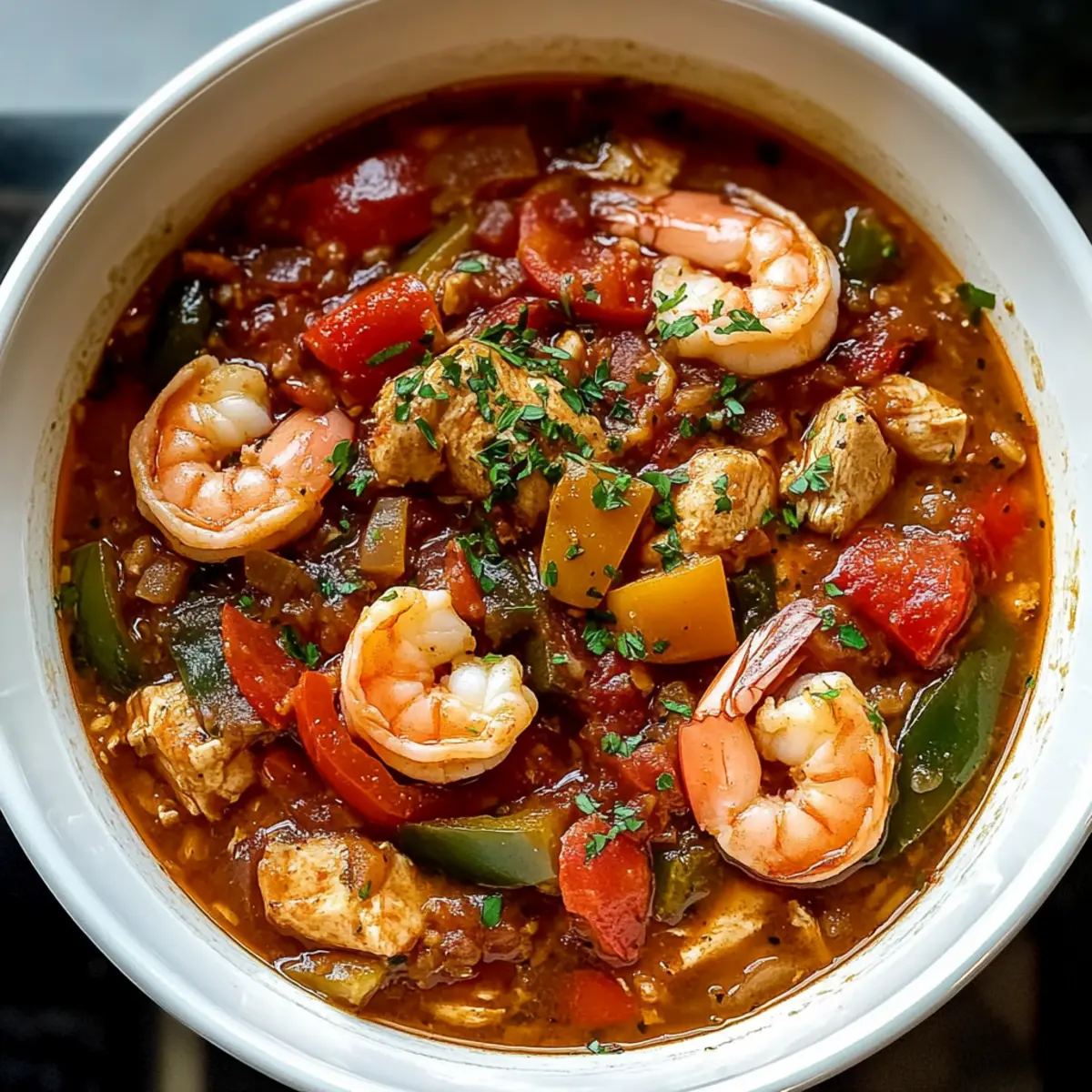 Schnelle Slow Cooker Jambalaya im Handumdrehen