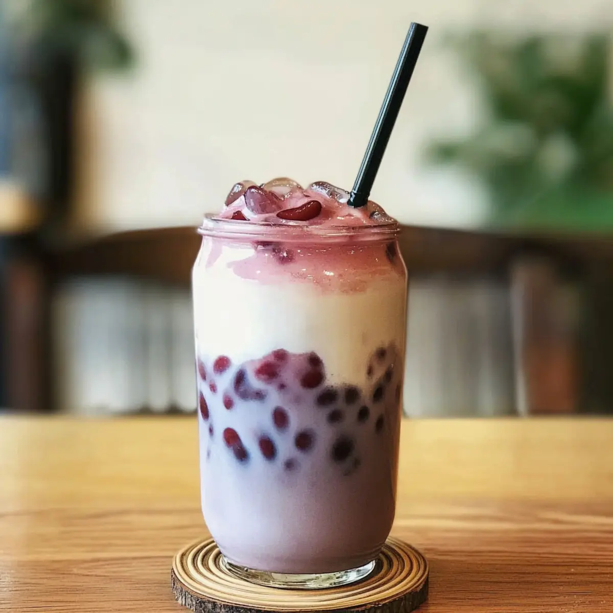 Rote Bohnen Milchtee: Cremig und einfach selbstgemacht