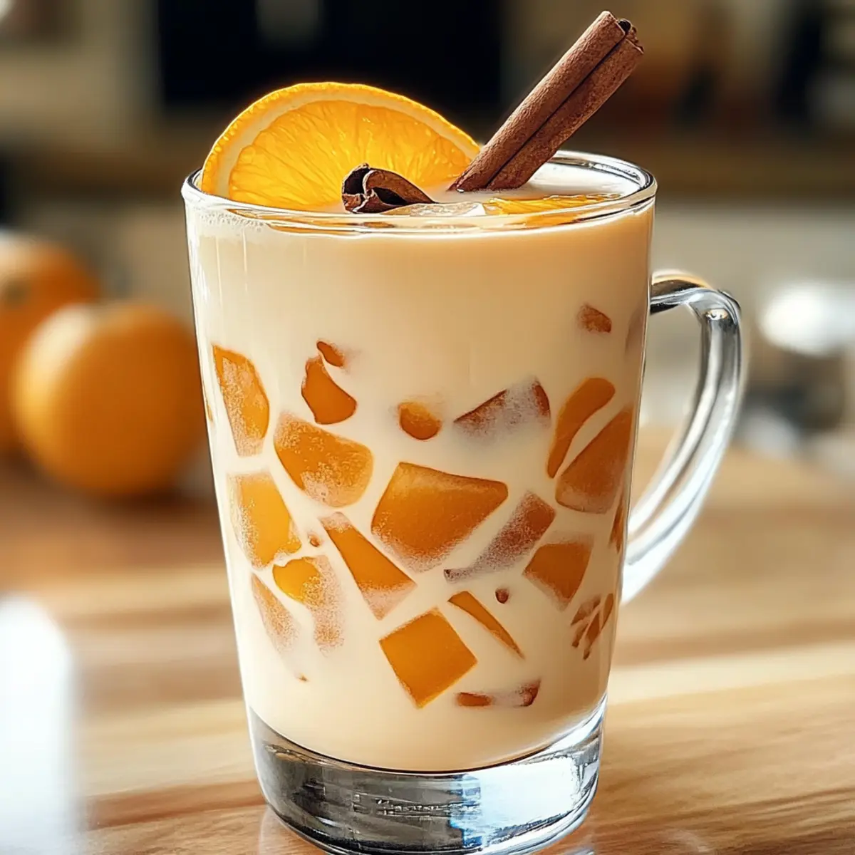 Erfrischender Eistee mit Orange und Zimt Rezept