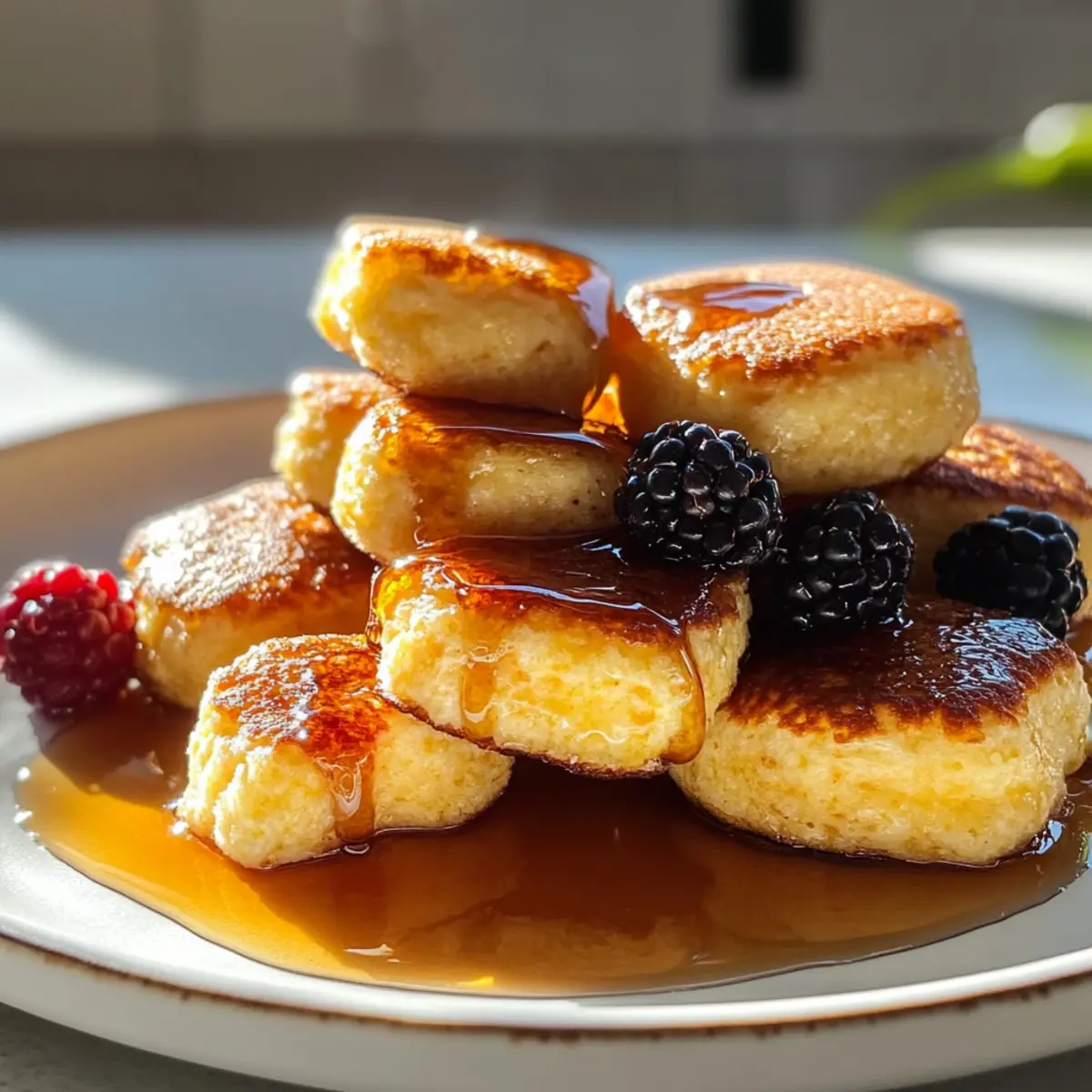 Rührei Pfannkuchen Bissen – Fluffig & Lecker