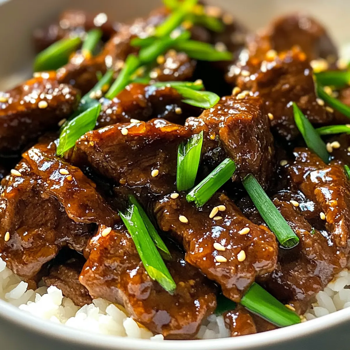 Langsamkochendes Mongolisches Rindfleisch-Leckerei