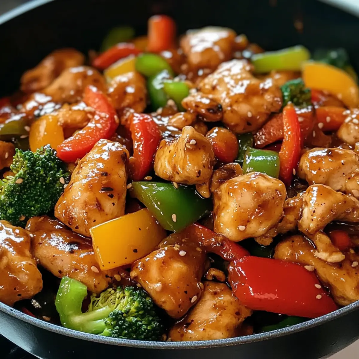 Süßscharfes Chili-Hähnchen in 30 Minuten