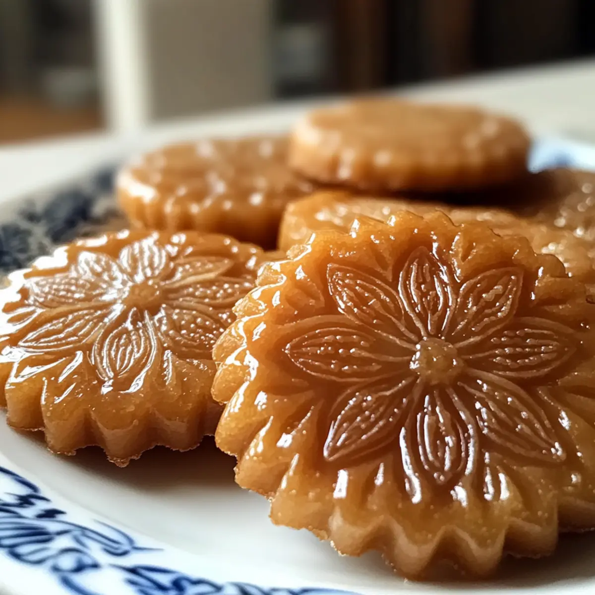 Süßes Yakgwa: Traditionelle Koreanische Honigkekse