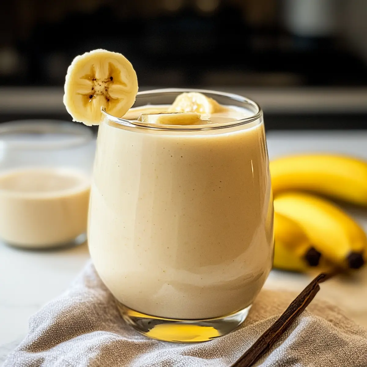 Vegane Bananamilch in 5 Minuten selbstgemacht