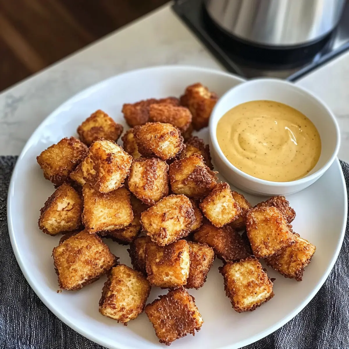 Veganer Chick-fil-A Stil Tofu Nuggets Rezept