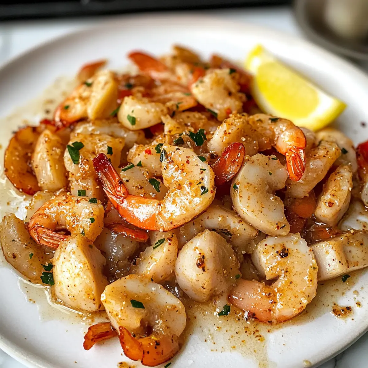 Veganer Shrimp aus Königstonönen selbstgemacht