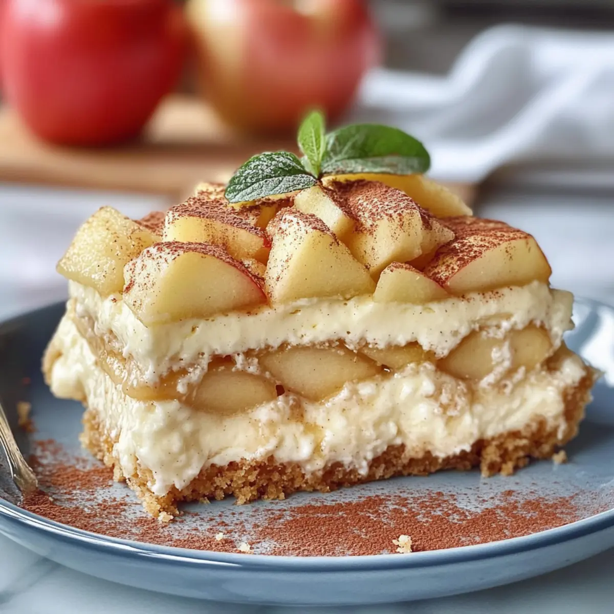 Apfelpuddingkuchen für jeden Anlass selbstgemacht