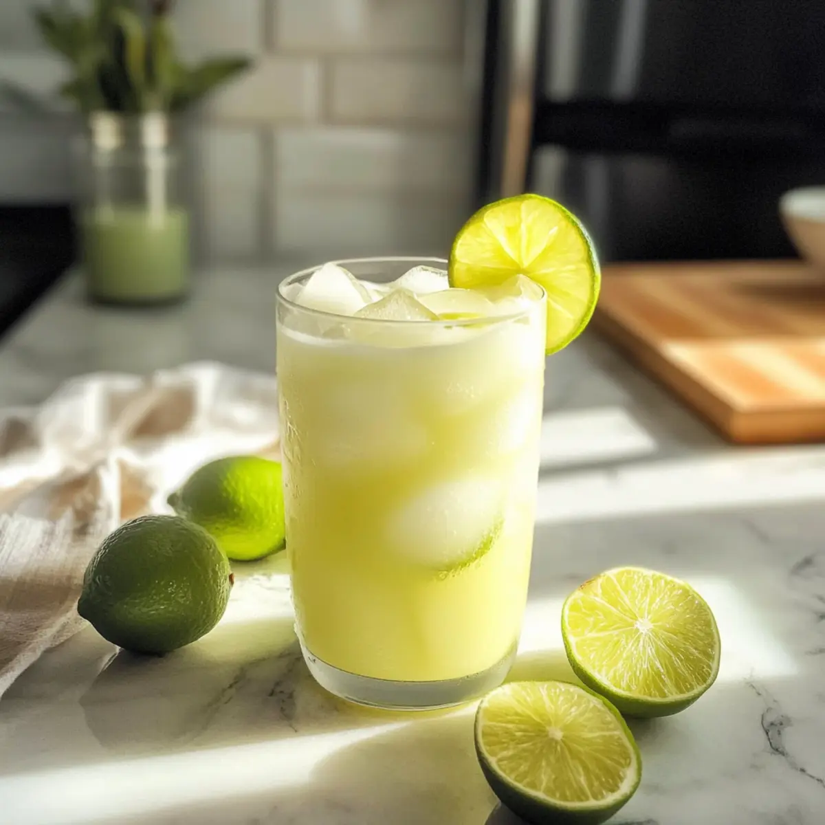 Erfrischende brasilianische Limettenlimonade Rezept