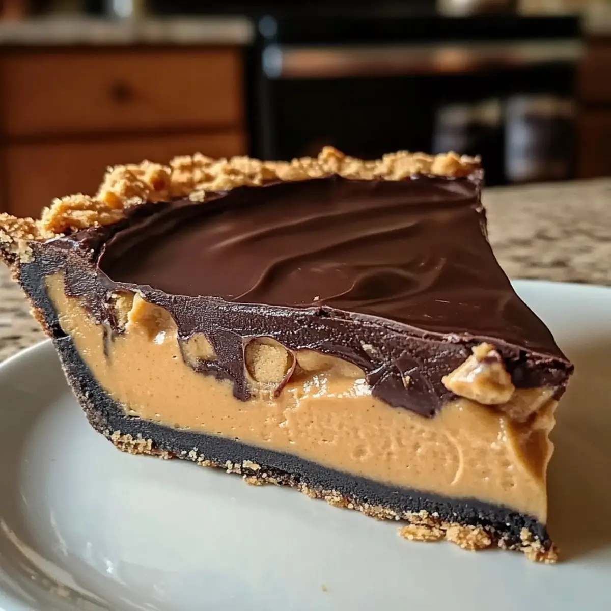 Schokoladen-Erdnussbutter-Torte ganz einfach selbst gemacht