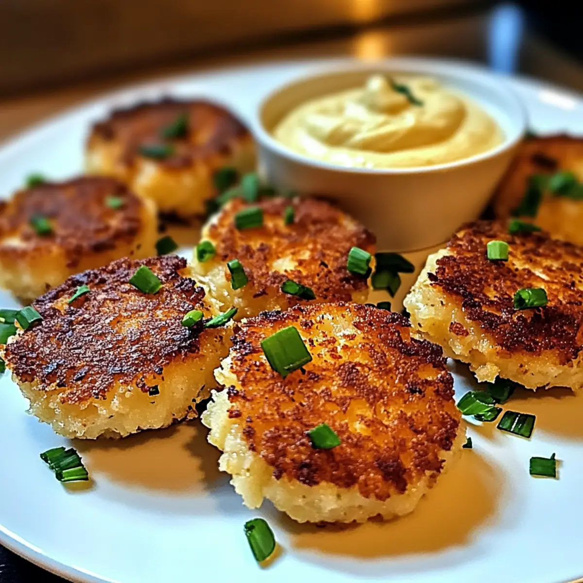 Knusprige Garnelenkuchen mit Zitronen-Aioli zubereiten