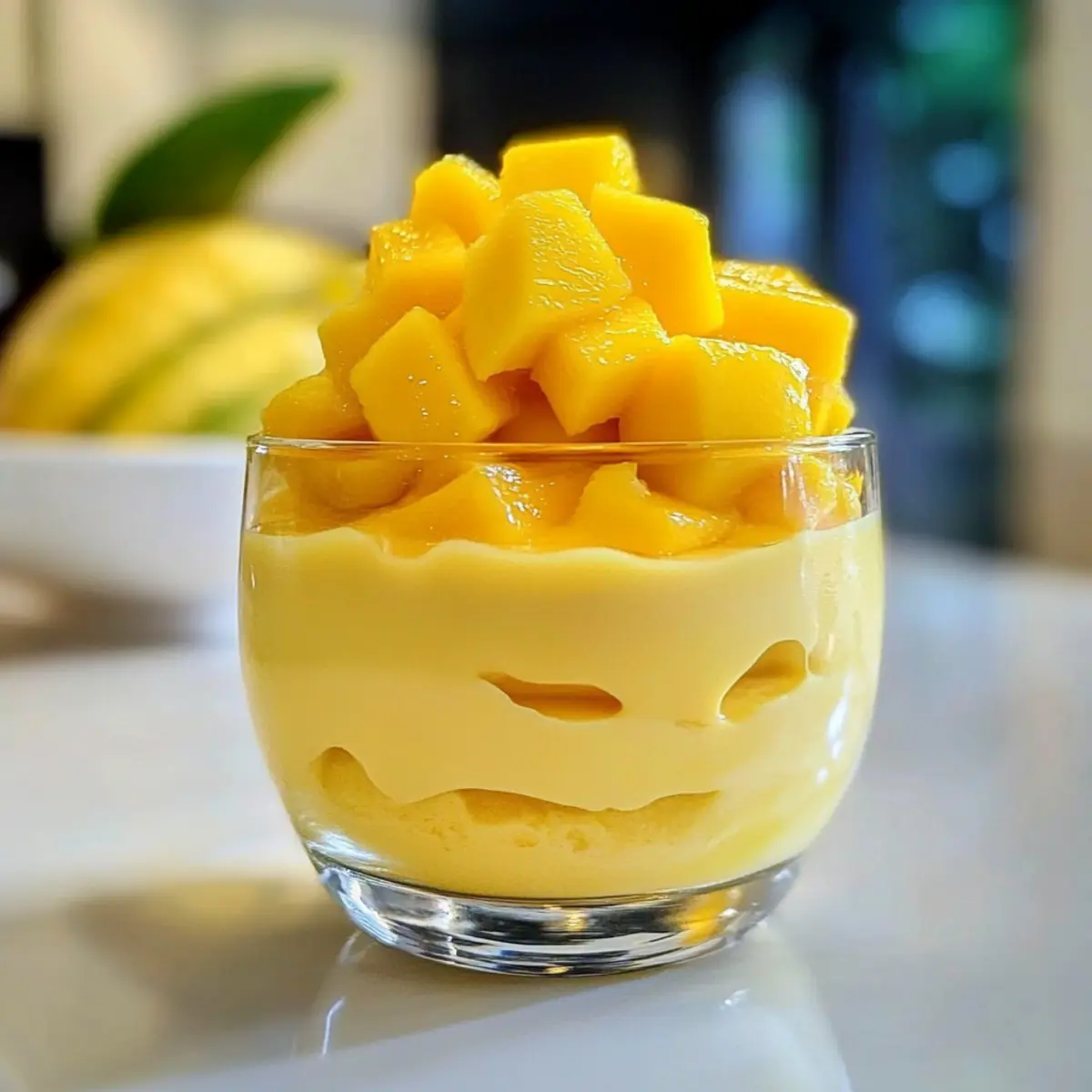 Einfache Mango-Mousse – Cremiger Genuss für jeden Anlass