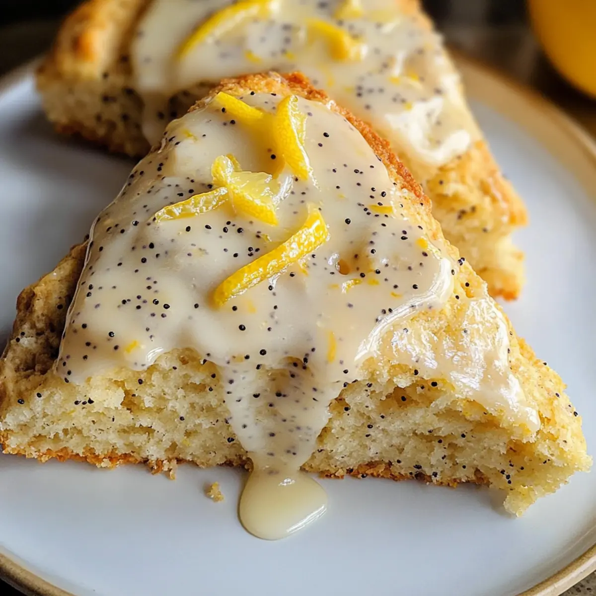 Geniale glutenfreie Zitronenscones für jeden Snack