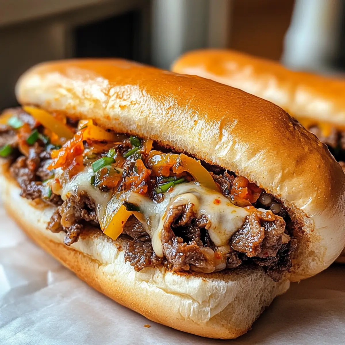 Kimchi Bulgogi Cheesesteak ganz einfach selbst machen