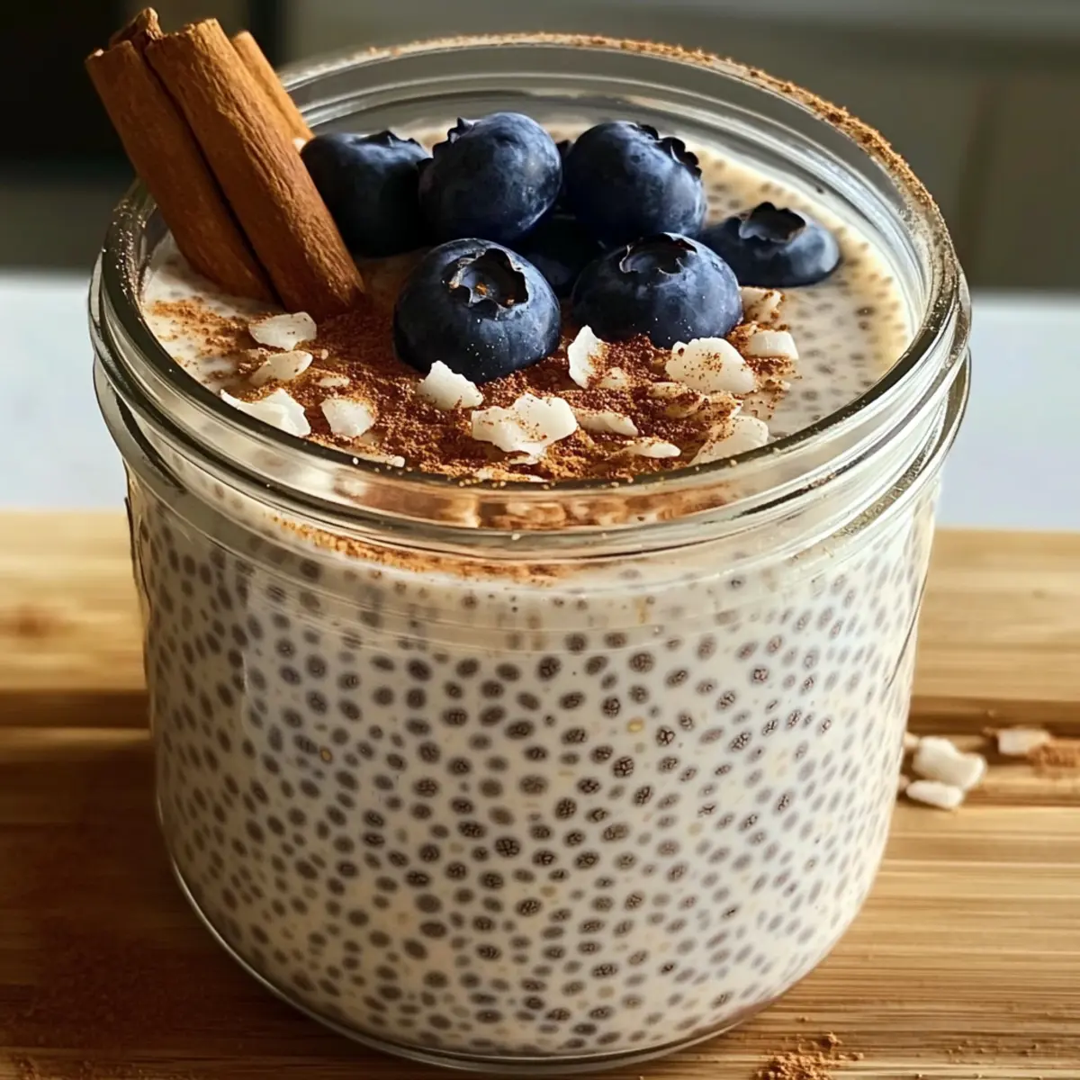 Gesunder Vanille Zimt Chia Pudding für jedes Frühstück