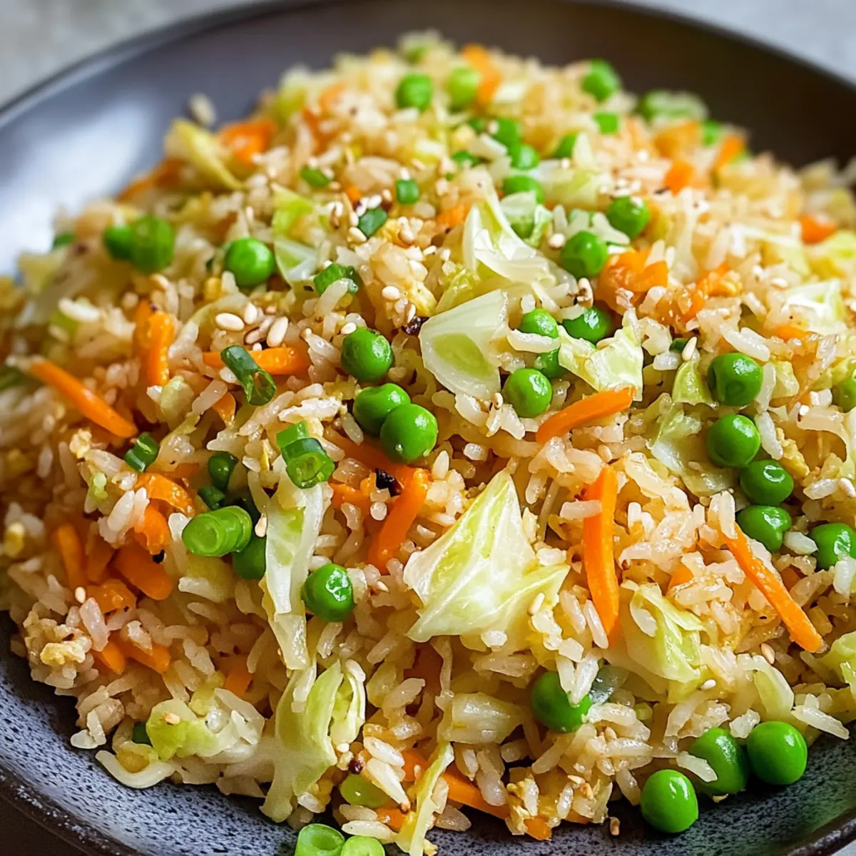 Kohl gebratener Reis in 30 Minuten zubereiten