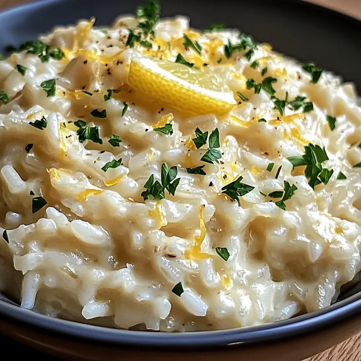 Cremig Parmesan Reis für jeden Abend genießen