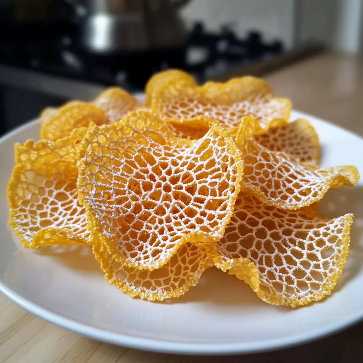 Knusprige Orange Spitzenkekse leicht gemacht