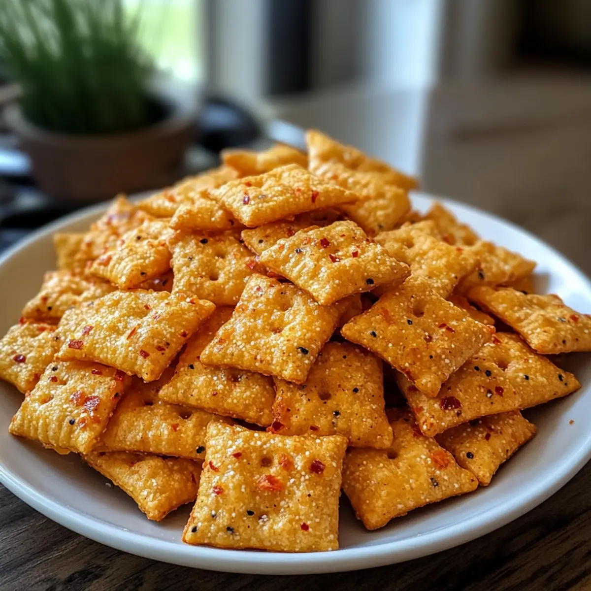 Feuerwerksfarm Cheez-Its für knusprige Genussmomente