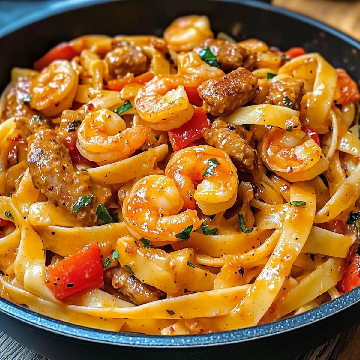 Pappadeaux Mardi Gras Pasta selber machen