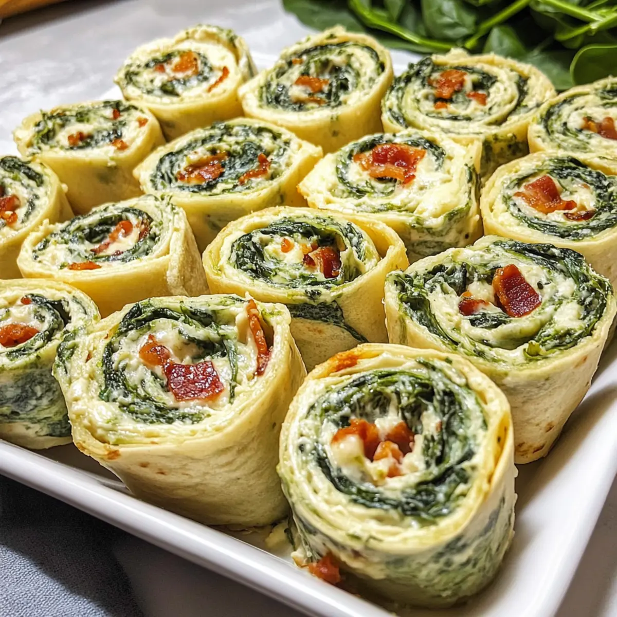 SpinatDip Schnecken für jede Party
