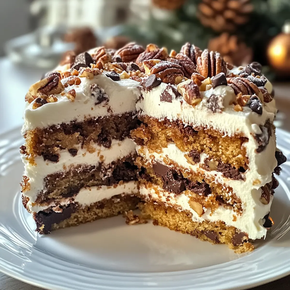 Toffee Crunch Kuchen für festliche Feiern