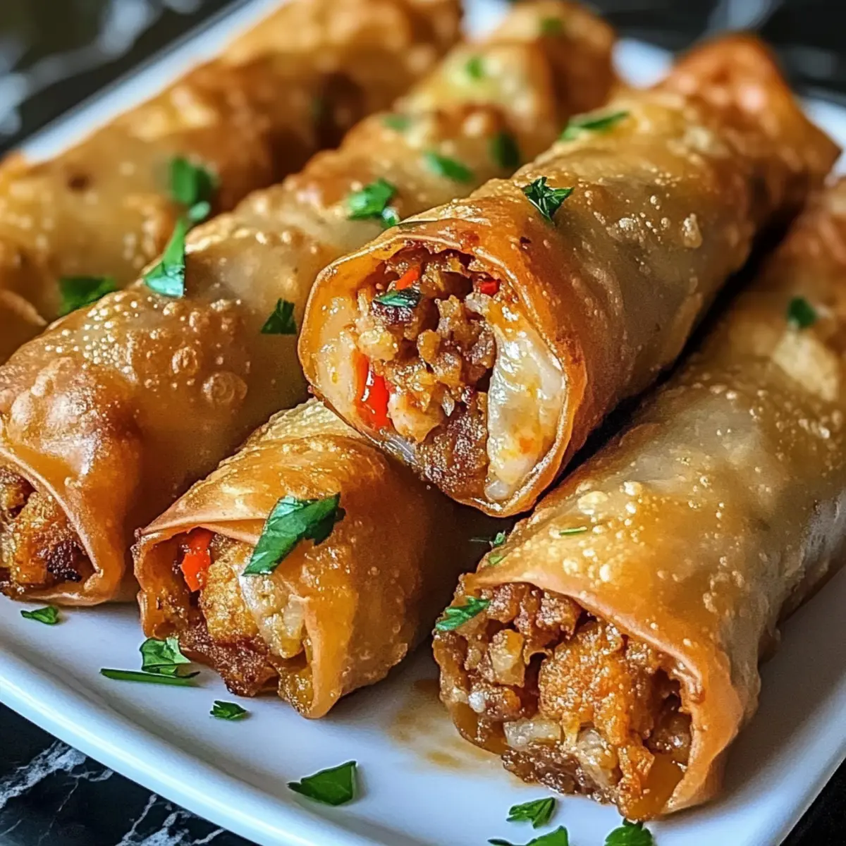 Knusprige Voodoo Frühlingsrollen für Deine Party