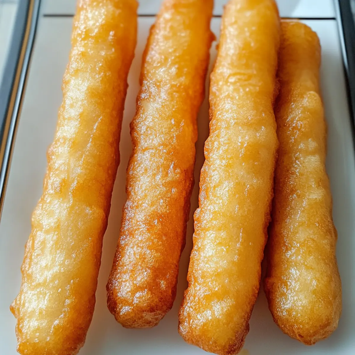 Youtiao-Chinesische Teigsticks perfekt selbstgemacht
