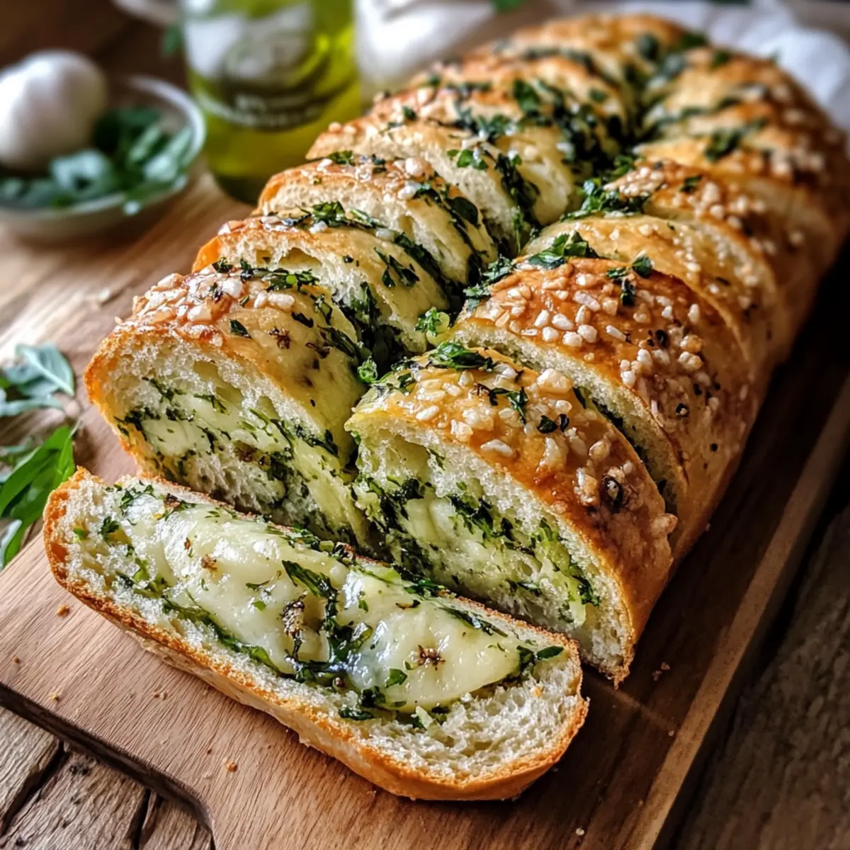 Bärlauch Fächerbrot für den perfekten Frühlingsgenuss