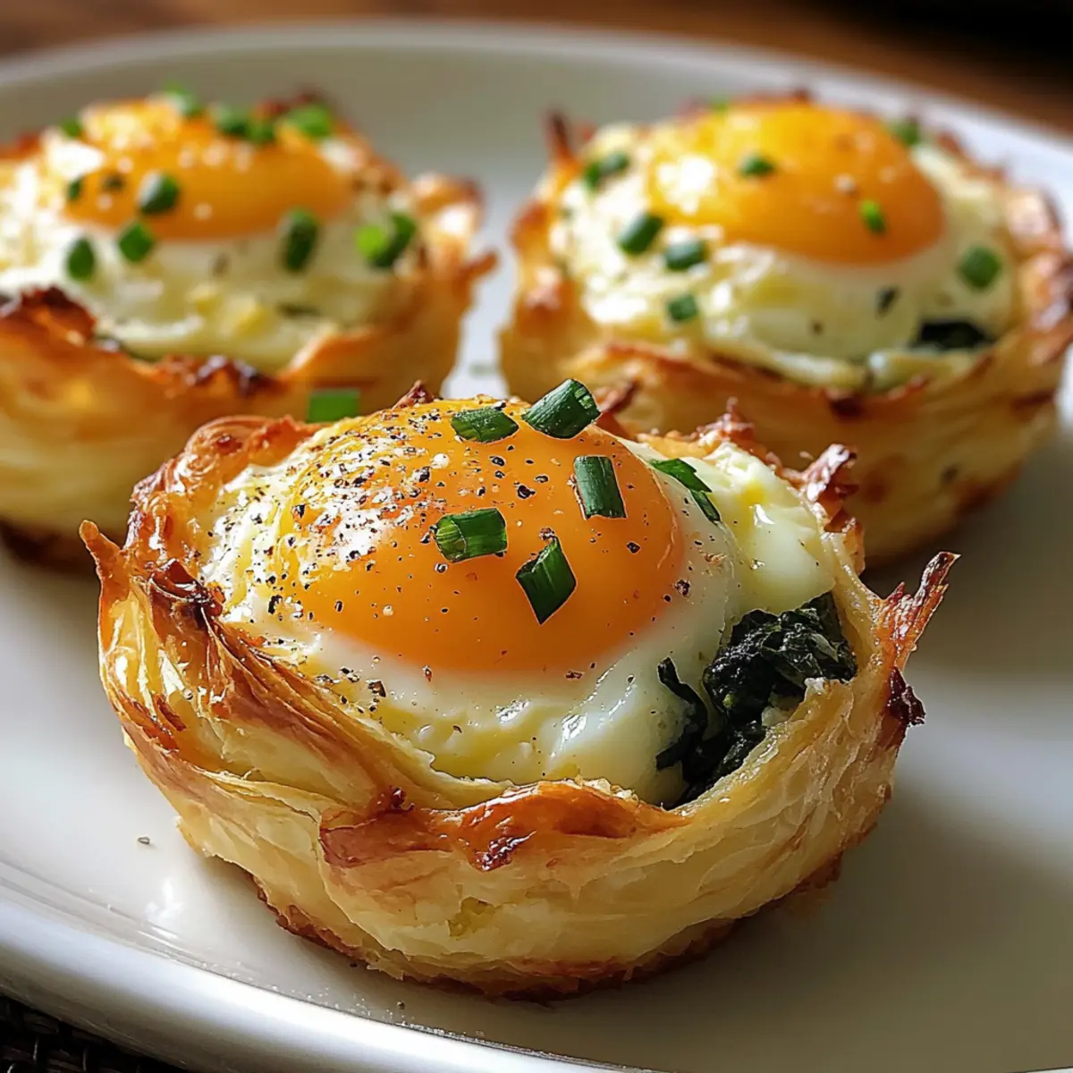 Gebratene Eier Napoleon für ein elegantes Brunch Erlebnis