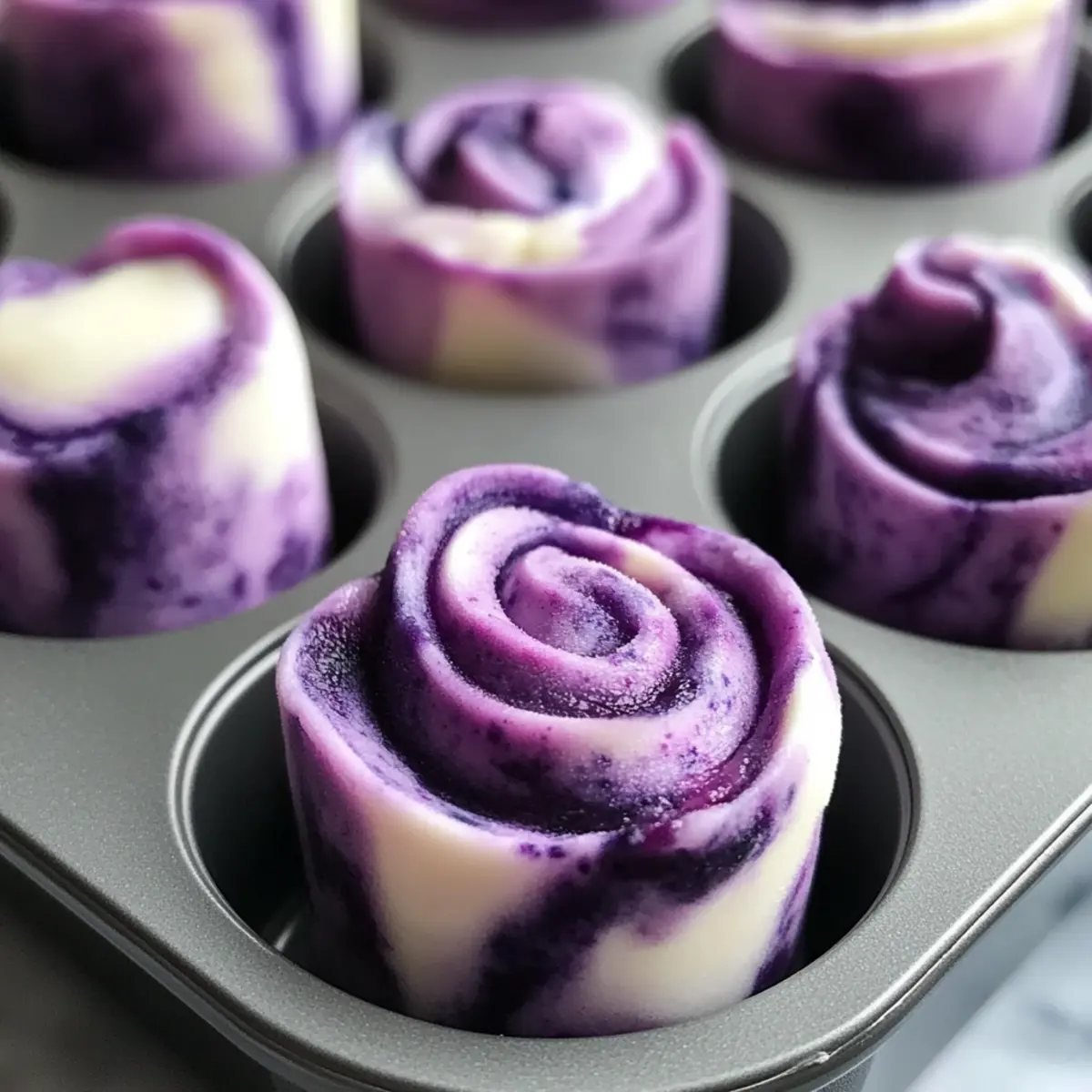 Blaubeerwirbel-Joghurtbissen – Gesunde Snacks ganz leicht