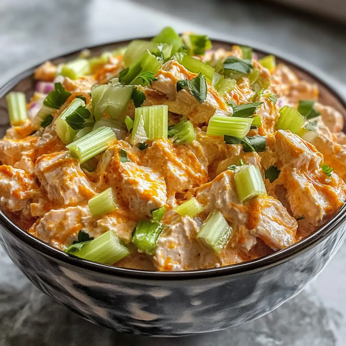 Buffalo Thunfischsalat für schnelles Wohlfühlessen