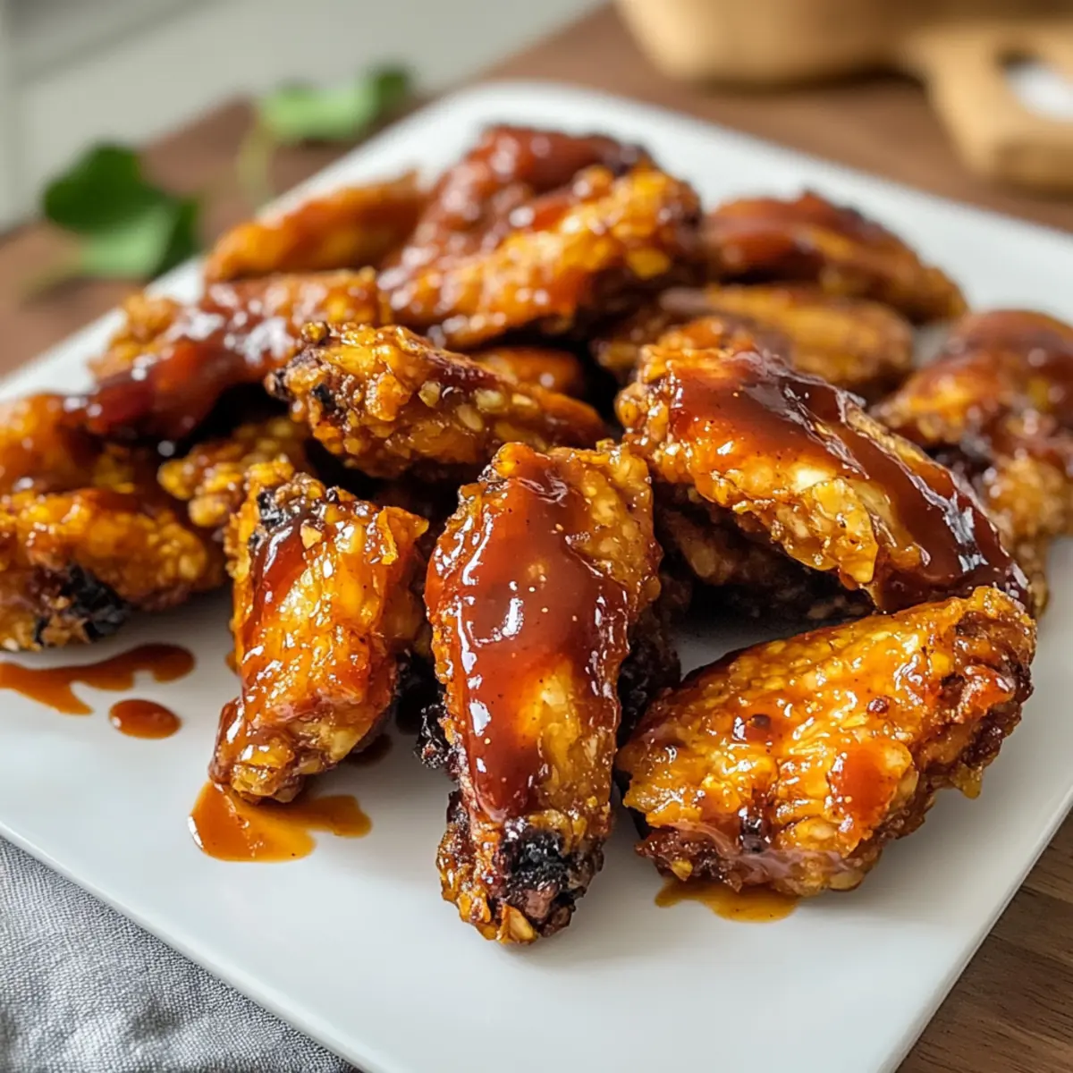 Knusprige Jackfruit-Flügel für jedes Spiel-Event