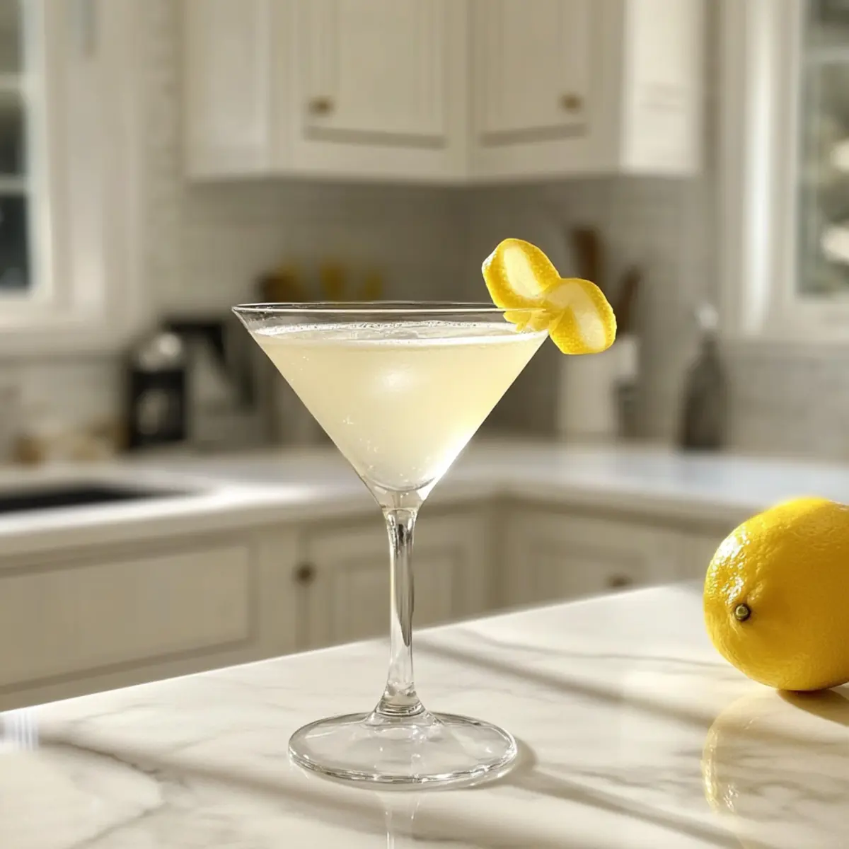 Zitronen-Drop-Mocktail für erfrischende Momente