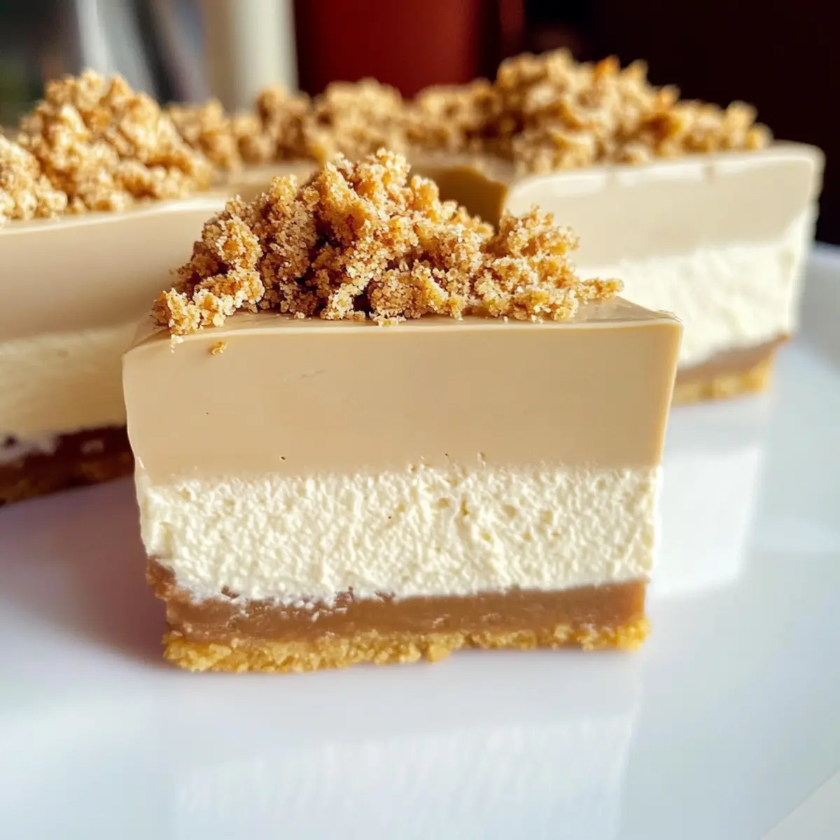 No-Bake Earl Grey Mousse Käsekuchen ganz einfach