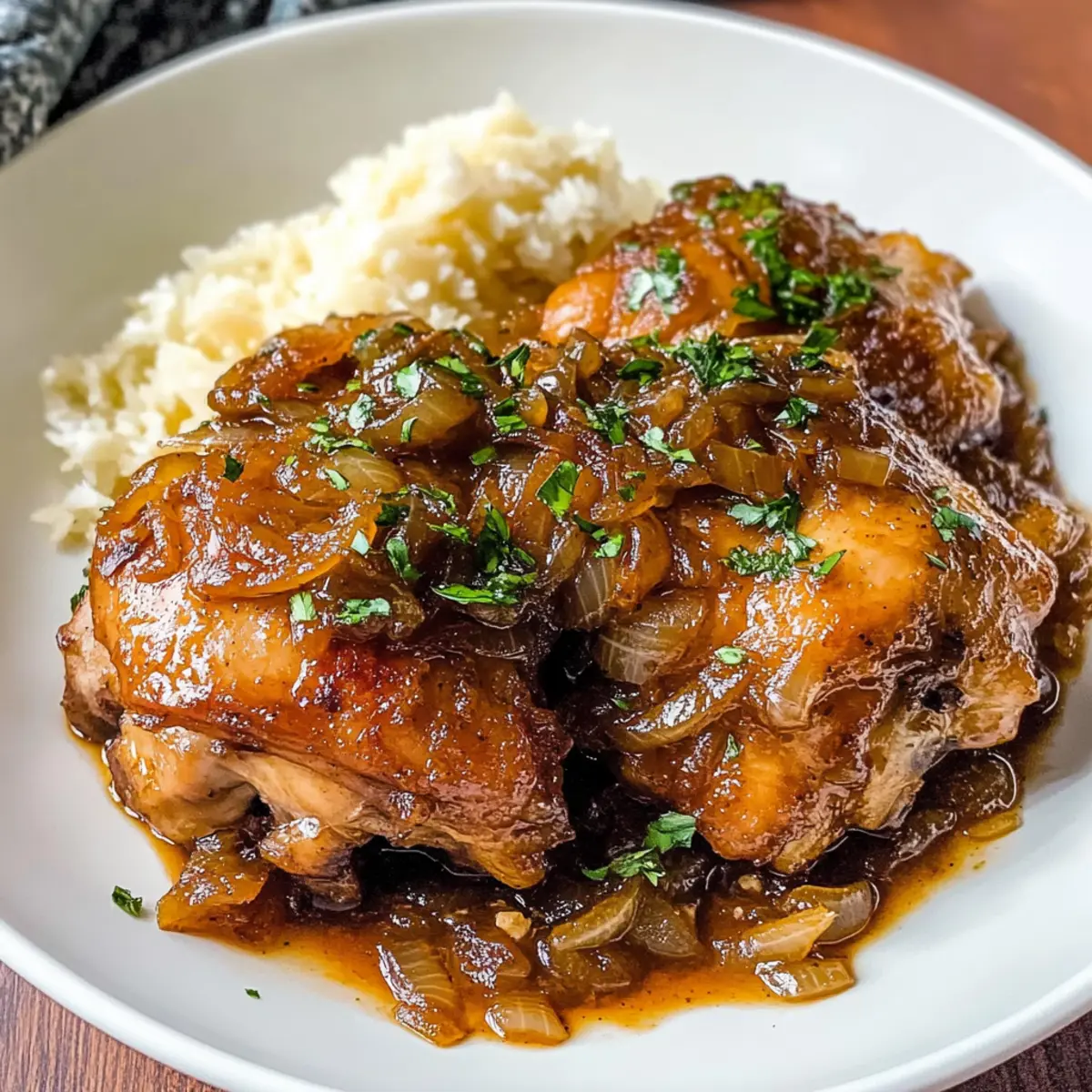 Hühnchen Yassa – Afrikanisches Wohlfühlessen