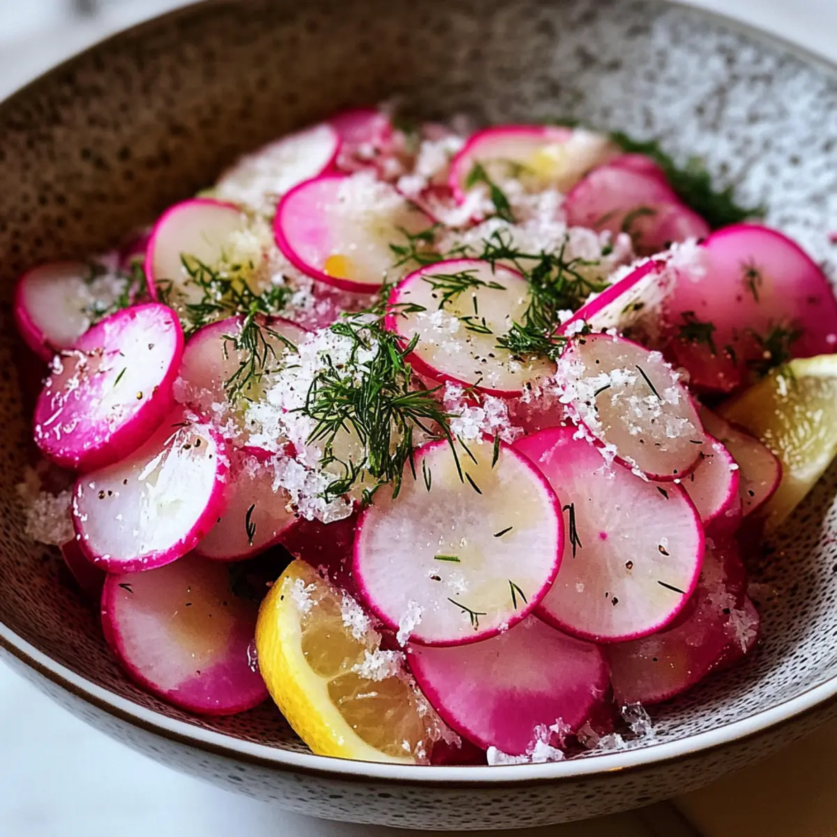 Radieschensalat frisch und lecker zubereiten