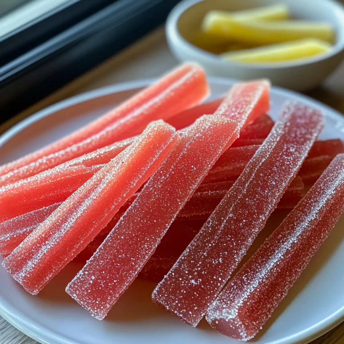 Rhabarber Saures Band – Fruchtiger Snack für jeden Tag