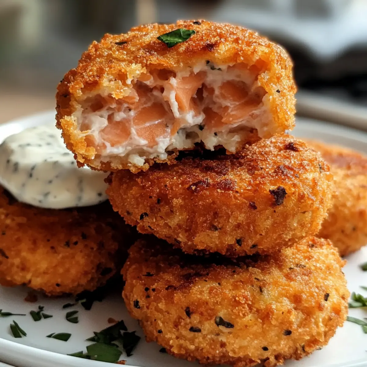 Krosse Lachsfrikadellen für jeden Anlass