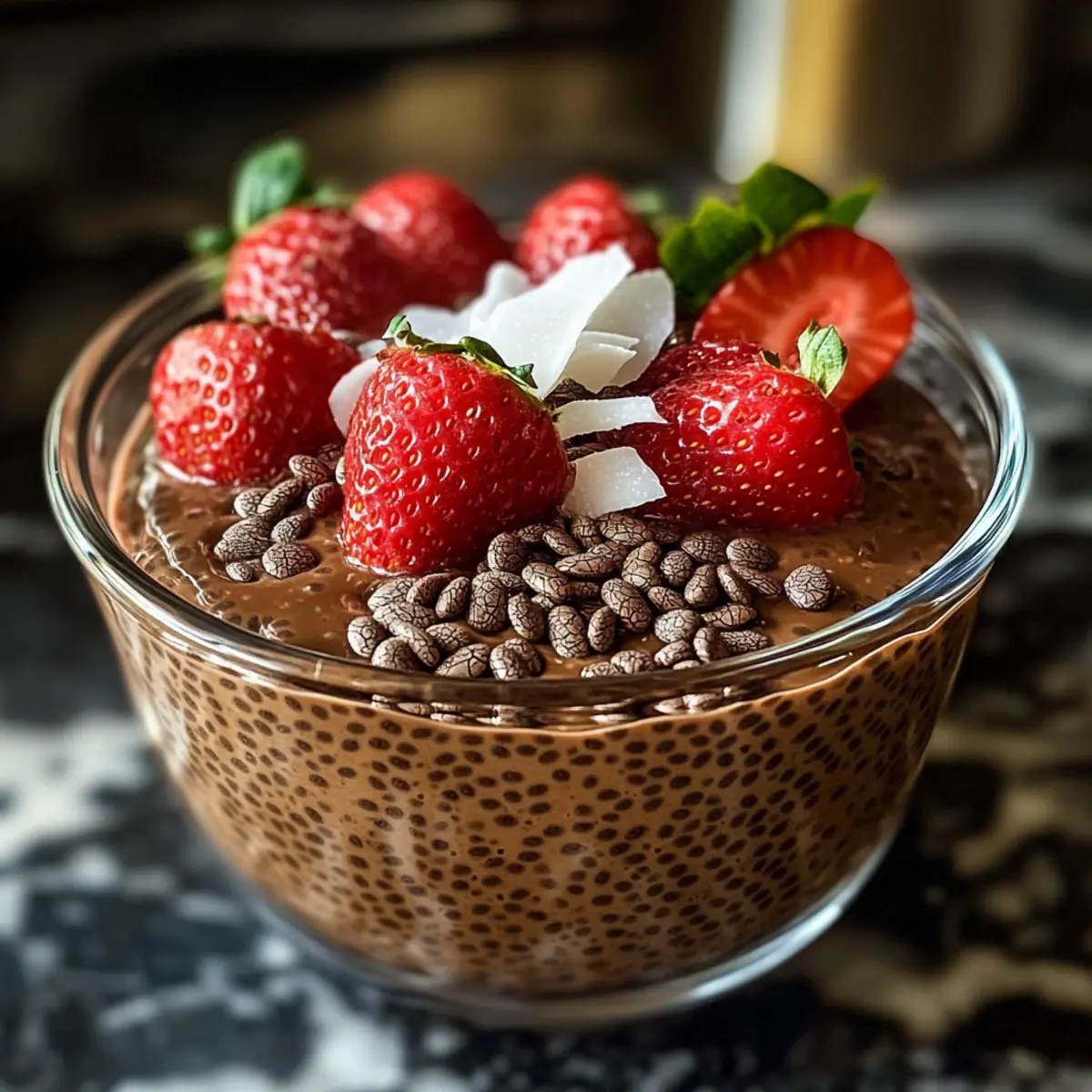 Schokoladen Chia Pudding: Gesund und Lecker