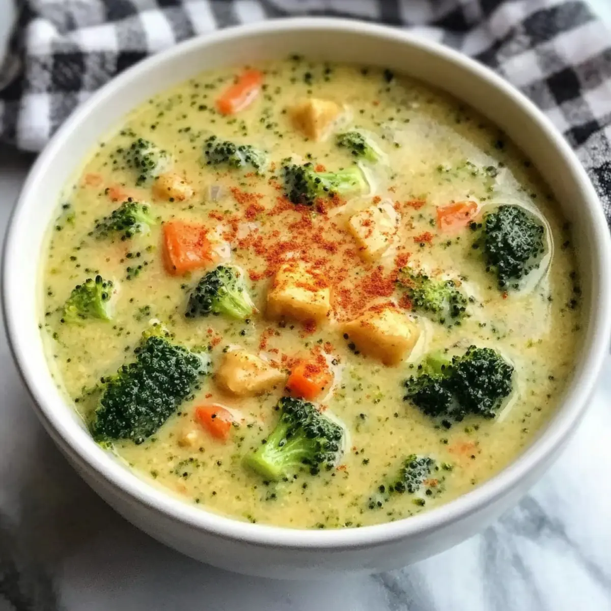 Geräucherter Gouda Brokkoli Suppe: Cremiger Genuss für Zuhause