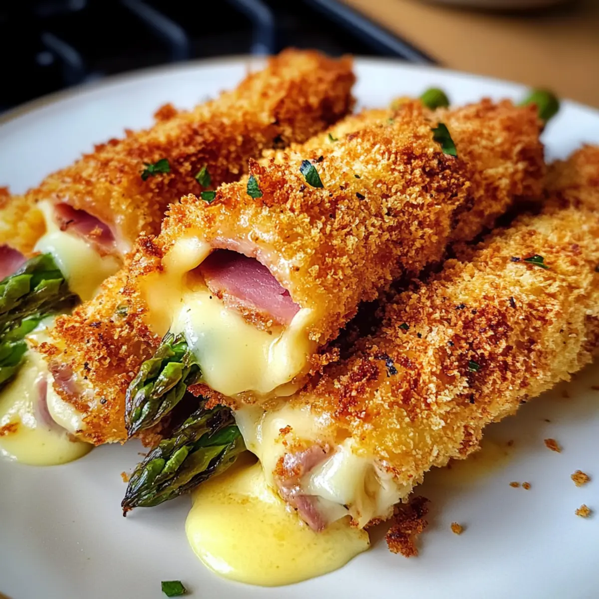 Spargel Cordon Bleu: Schnelle Genussmomente für Feinschmecker
