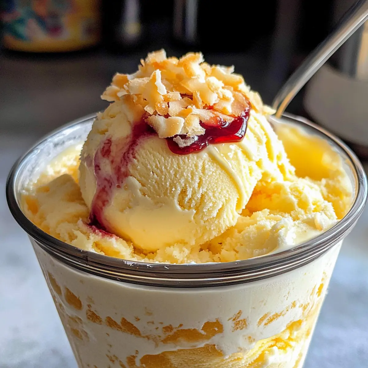 Bahama Mama Eis Ninja Creami für heiße Tage