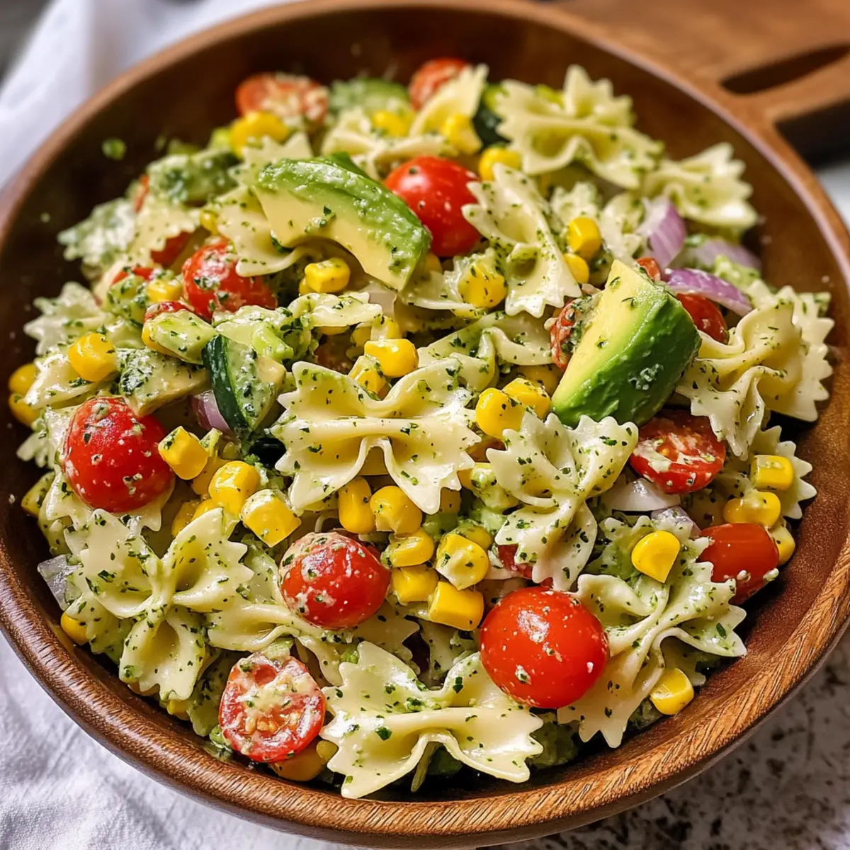 Koriander-Limetten-Pasta-Salat für den Sommer